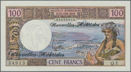 New Hebrides / Neue Hebriden: Institut D'Émission D'Outre-Mer / Nouvelles-Hébrides 10 Francs ND(1970 - New Hebrides