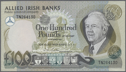 Northern Ireland / Nordirland: 100 Pounds 1988 P. 9, Allied Irish Banks, Light Creases In Paper, No - Otros & Sin Clasificación