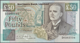 Northern Ireland / Nordirland: 50 Pounds 1990 P. 196a, Northern Bank Limited, In Condition: UNC. - Andere & Zonder Classificatie
