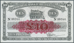 Northern Ireland / Nordirland: 10 Pounds 1934 P. 233b, Provincial Bank Of Ireland Limited, Very Rare - Other & Unclassified