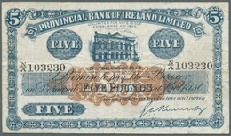 Northern Ireland / Nordirland: 5 Pounds 1942 P. 236b, Provincial Bank Of Ireland Limited, Used With - Other & Unclassified
