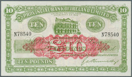 Northern Ireland / Nordirland: 10 Pounds 1944 P. 237a, Provincial Bank Of Ireland Limited, Light Cen - Other & Unclassified