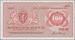 Norway / Norwegen: Norges Bank 100 Kroner ND(1980-90) Unissued, P.NL, Great Condition With Stronger - Norway