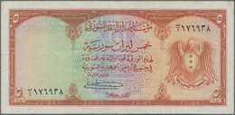Syria / Syrien: Institut D'Émission De Syrie, 5 Livres Syriennes ND(1950), P.74, Highly Rare Banknot - Syria