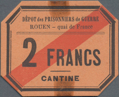 France / Frankreich: Collectors Album With 46 Pcs. French POW Camp Money WW I, For Example Union Min - Sonstige & Ohne Zuordnung