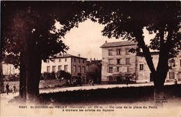 43 .. SAINT DIDIER EN VELAY .. UN COIN DE LA PLACE DU POILU - Saint Didier En Velay