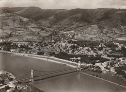 Ardèche : LA VOULTE-sur-RHONE : Vue Aérienne - Le Pont Sur Le  Rhone - C.p.s.m. - Photo Vérit. - Grand Format - La Voulte-sur-Rhône