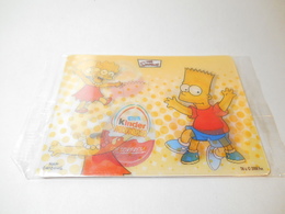 Kinder Card Simpson Merendero - Monoblocs