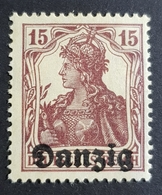 1920 German Stamps Overprinted "Danzig", Danzig, Gdansk, Allemagne, Germany,  *,**, Or Used - Danzig