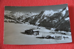 Valais Luftseilbahn Morel Riederalp Hotel Alpenrose 1956 + Simplon Stamp - Riederalp