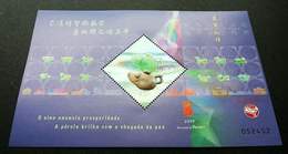 Macau Macao Year Of The Pig 2019 Chinese Zodiac Lunar (ms) MNH *embossed *foil *unusual - Ongebruikt