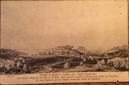 CPA, Combat De Médéah D'après Siméon Fort, Algérie, éditions ND Phot - Médéa