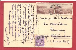 Y&T N° MONACO     Vers  FRANCE 1946  2 SCANS - Cartas & Documentos