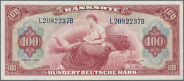 Deutschland - Bank Deutscher Länder + Bundesrepublik Deutschland: Roter Hunderter 1948, Ro.244, Sehr - Other & Unclassified