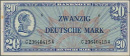 Deutschland - Bank Deutscher Länder + Bundesrepublik Deutschland: 20 DM 1948 "Liberty", Ro.246a, 3 S - Otros & Sin Clasificación