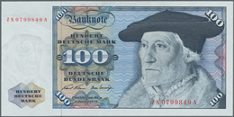 Deutschland - Bank Deutscher Länder + Bundesrepublik Deutschland: 100 DM 1970 Ersatznote Serie "ZN/A - Other & Unclassified