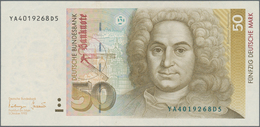 Deutschland - Bank Deutscher Länder + Bundesrepublik Deutschland: 50 DM 1993 Ersatznote Serie "YA/D" - Autres & Non Classés