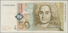 Deutschland - Bank Deutscher Länder + Bundesrepublik Deutschland: 50 DM 1996 Ersatznote Serie "YY/G" - Other & Unclassified