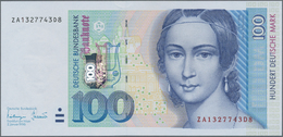 Deutschland - Bank Deutscher Länder + Bundesrepublik Deutschland: 100 DM 1996, Ersatznote Serie "ZA/ - Autres & Non Classés