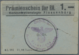 Deutschland - Konzentrations- Und Kriegsgefangenenlager: Konzentrationslager Flossenbürg Prämiensche - Other & Unclassified