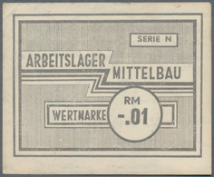 Deutschland - Konzentrations- Und Kriegsgefangenenlager: Arbeitslager Mittelbau 0,01 Reichsmark O.D. - Sonstige & Ohne Zuordnung