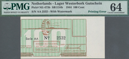 Deutschland - Konzentrations- Und Kriegsgefangenenlager: Lager Westerbork Gutschein über 100 Cent 19 - Other & Unclassified