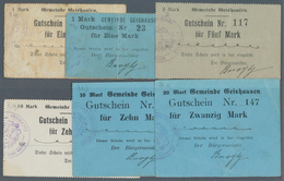 Deutschland - Notgeld - Elsass-Lothringen: Geishausen, Oberelsass, Bürgermeister, 1 (weißes Und Blau - Otros & Sin Clasificación