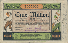 Deutschland - Notgeld - Rheinland: Kotthausen, A. Schaafhausen'scher Bankverein, 1 Mio. Mark, 1.9.19 - [11] Emissioni Locali