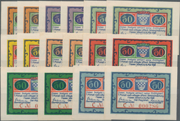 Deutschland - Notgeld - Westfalen: Hamm, Stadt, 16 X 50 Pf., 18.5.1920, Weißes Papier Mit Breitem Ra - Other & Unclassified