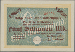 Deutschland - Notgeld - Westfalen: Wattenscheid, Stadt, 5 Billionen Mark, 15.11.1923, Erh. I - Otros & Sin Clasificación