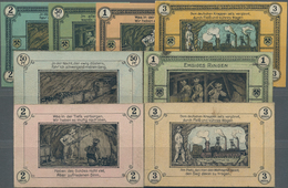 Deutschland - Notgeld - Westfalen: Wattenscheid, Stadt, Teils Datiert 1.1.1922, Vier Handgezeichnete - Otros & Sin Clasificación