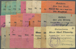 Deutschland - Notgeld - Ehemalige Ostgebiete: Neustadt, Westpreußen, Magistrat, 5 (3), 10 (4), 50 (4 - Other & Unclassified