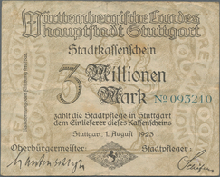 Deutschland - Sonstige: Kleines Lot Mit 114 Banknoten Deutsches Reich, Länderbanknoten Und Notgeld, - Autres & Non Classés