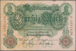 Deutschland - Sonstige: Sammelalbum Mit Mehr Als 200 Banknoten Kaiserreich Bis Hochinflation Ohne Be - Autres & Non Classés