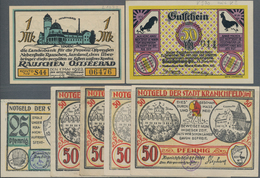 Deutschland - Notgeld: Serienscheine, Schachtel Mit Ca. 2350 überwiegend Nach Ausgabestellen In Hüll - Other & Unclassified