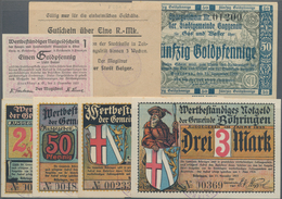 Deutschland - Notgeld: Goldgeld 1923, Kleine Zusammenstellung Von 43 Nicht Nur Alltäglichen Goldgeld - Sonstige & Ohne Zuordnung