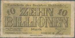 Deutschland - Notgeld - Bayern: Oberfranken, Bereich Bamberg - Lichtenfels - Staffelstein - Hof - Re - [11] Local Banknote Issues