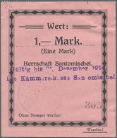 Deutschland - Notgeld - Ehemalige Ostgebiete: Santomischel, Posen, Stadt - Magistrat, Je 2 X 0,50, 1 - Sonstige & Ohne Zuordnung