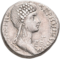 Syrien - Seleukis Und Piereia: Nero (54-68) Mit Agrippina Minor (+59), AR-Tetradrachme, Antiochia, 1 - Autres & Non Classés