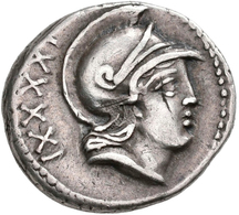 Publius Satrienus (77 V.Chr.): AR-Denar 77 V. Chr., Rom, 3,84 G, Crawford 388/1b; Sydenham 781a, Fas - Autres & Non Classés