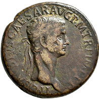 Claudius (41 - 54): Æ-Sesterz, 27,26 G, Kampmann 12.27, Cohen 85, Schön-sehr Schön. - The Julio-Claudians (27 BC Tot 69 AD)
