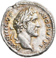 Antoninus Pius (138 - 161): AR-Denar,Rom, 140, 3,2 G, ANTONINVS AVG PIVS PP, Belorbeerter Kopf Nach - Les Antonins (96 à 192)