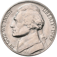 Vereinigte Staaten Von Amerika: FEHLPRÄGUNG: 5 Cents 1979 / Jefferson Nickel / 4,85 G. Beidseitige P - Other & Unclassified