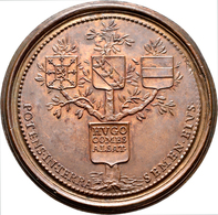 Frankreich: Lothringen: Bronze Suiten Medaille O.J., Von Saint-Urbain, Auf Hugo (Hugues) 867-895, Gr - Other & Unclassified