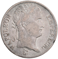 Frankreich: Napoleon I. 1804-1814: 5 Francs 1810 A, Paris, Gadoury 584, KM# 694.1, 24,59 G, Randfehl - Sonstige & Ohne Zuordnung