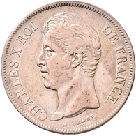 Frankreich: Charles X. 1824-1830: 5 Francs 1830 MA, Marseille, Gadoury 644, 24,81 G, Sehr Schön. - Andere & Zonder Classificatie