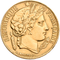 Frankreich - Anlagegold: 2. Republik 1848-1852: 20 Francs 1851 A, KM# 762, Friedberg 566. 6,42 G, 90 - Altri & Non Classificati