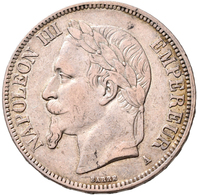 Frankreich: Napoleon III. 1852-1870: 5 Francs 1867 A, Paris, Gadoury 739, Davenport 96, 24,73 G, Seh - Other & Unclassified