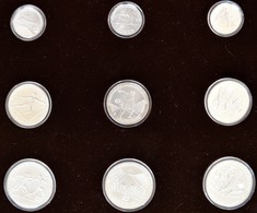 Griechenland: Satz Leichtathletik EM 1982 Athen: 3 X 100 Drachmen (je 5,78g) + 3 X 250 Drachmen (je - Grèce