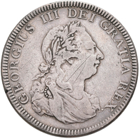 Großbritannien: Georg III. 1760-1820: Dollar 1804, Davenport 101, 26,36 G, Winz. Randfehler, Kratzer - Sonstige & Ohne Zuordnung